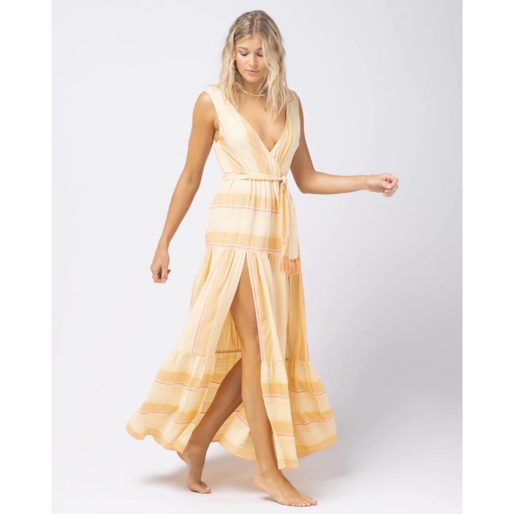 l*space 🌼 Striped Cover-Up Dress
